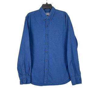 Bonobos Shirt Mens L Blue Button Down Long Sleeve Casual‎ Office Modern Classic